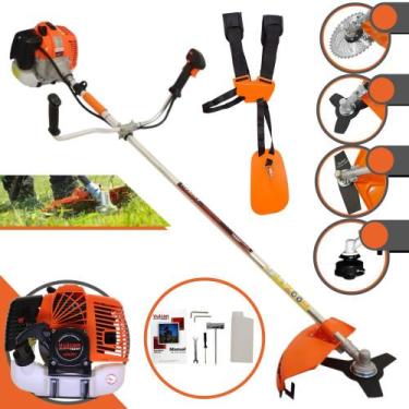 Imagem de Máquina de Cortar Grama Vulcan VR620-H À Gasolina 62cc Motor 2T 3HP de