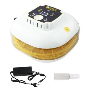 Imagem de Fenteer 22 Incubadora de ovo Incubadora digital Máquina de tração de ovos inteligente, controle de temperatura e umidade para frango, Controle de Energia única