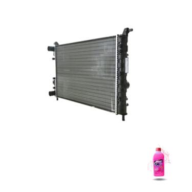 Imagem de Kit Radiador Uno 1.0 Fire Flex 01/08 Com Ar + Aditivo Radiador Visconde RV Extra Rosa