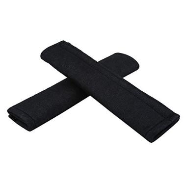 Imagem de Fafeicy Conjunto de 2 Peças de Almofadas Universais para Cinto de Segurança de Carro, Capa de Almofada Confortável para Alça de Ombro para Cinto de Segurança de Carro, Cabe na Maioria Dos de de , Feito de Material de Poliéster Com , (#01)