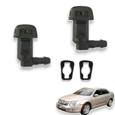 Imagem de Par Bico De Esguicho Água Parabrisa para Fusion 2006 2007 2008