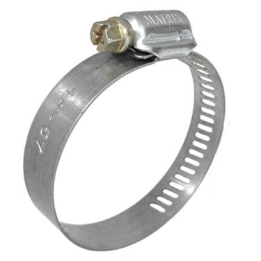 Imagem de Abraçadeira Aço Carbono Rosca Sem Fim 44X57 - 14MM - 1 UND Borrachas L