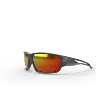 Imagem de Edge Eyewear Óculos de sol masculinos Kazbek com lentes polorizadas - Tsk21-G15-7, SKAP119, Red Mirror, One Size