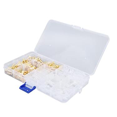 Imagem de Conectores Macho Fêmea Pá, Kit de Sortimento de Terminais de Fio Conexão Rápida Tamanhos Padrão Resistentes à Oxidação para Automóveis para Eletrodomésticos