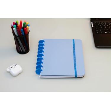 Imagem de Confetti Caderno Smart Médio 80 Fls Pastel Azul