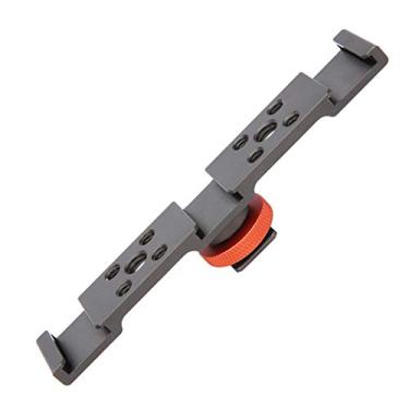 Imagem de GLOGLOW Outros Acessórios de Equipamentos Adaptador para Câmera e Telefone Celular, Barra de Extensão de Liga de Alumínio, Montagem Múltipla 3 Em 1 Nan (Cinza)