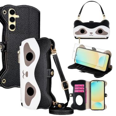 Imagem de Asuwish Capa de telefone para Samsung Galaxy S24 FE XHX US preta