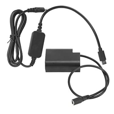 Imagem de GLOGLOW Bateria e Cabo Controlador Com Bateria Fictícia BLF19 para Câmeras GH3 GH4 GH5 GH5S G9, Decodificação Completa, 8,4 V/2A, Preta, 150 Cm DMW DCC12 USB Tipo C Nan