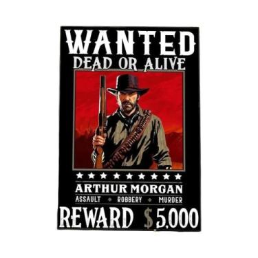 Imagem de Decoração De Quarto Com Tema Red Dead Redemption 2, Adesivos De Arte K