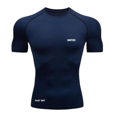 Imagem de Camisa de compressão térmica Manga Curta United Pro Proteção Solar FPS