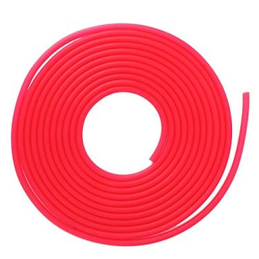 Imagem de SPYMINNPOO Tubo Macio do Silicone da Mangueira do Oxigênio Aquário de 5m para o Tanque de Peixes, Tubo Flexível da Bomba de Ar para Tanques de Peixes Coloridos, Seguro para (Vermelho)