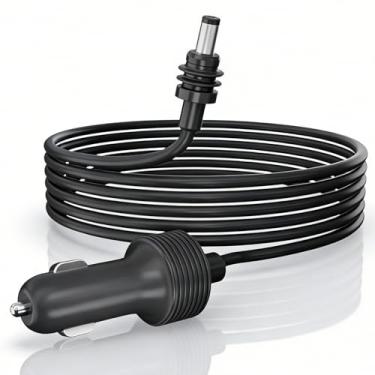 Imagem de Mini cabo de alimentação Starlink de 3 m/3 m, mini adaptador de isqueiro Starlink direto para Starlink 12 V-48 V, cabo de carregamento de carro macho 16 AWG DC para mini
