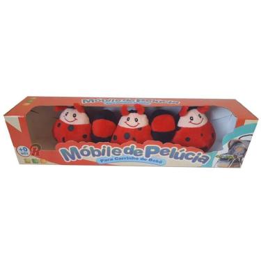 Imagem de Móbile De Carrinho De Pelúcia Joaninha - Kitstar