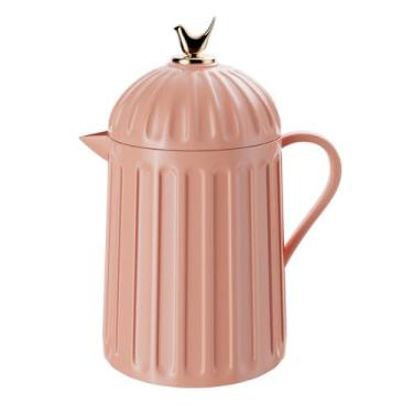 Imagem de WOLFF - Bule de Cerâmica Colibri com Tampa Rosa 600ml