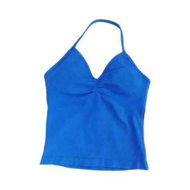 Imagem de Sutiã Esportivo Sexy Com Costas Abertas Para Mulheres, Respirável E El