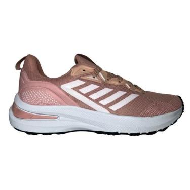 Imagem de Tênis aerofeet esportivo feminino 2501, Nude branco, 39