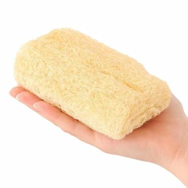 Imagem de Esponja Vegetal de Banho 100% Natural – Bucha Esfoliante Corporal Ecológica – Limpeza Profunda da Pele – Sustentável e Biodegradável