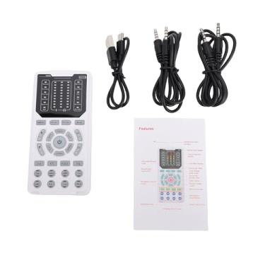 Imagem de RiToEasysports Trocador de Voz, Placa de Som Portátil Com 15 Modos de Voz, Redução de Ruído de Ajuste de 10 Níveis, para karaokê de Jogos Com Transmissão Ao Vivo No Telefone, Laptop