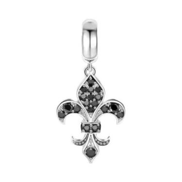 Imagem de Pulseira De Charme Feminina Em Prata Esterlina 925 Com Acessórios: Mor