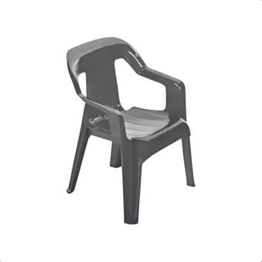 Imagem de Poltrona Infantil Plastica Super Resistente (Cinza)