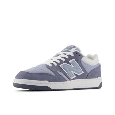 Imagem de New Balance Tênis unissex adulto BB480 V1 Court, Cinza ártico/cinza ártico, 39 BR