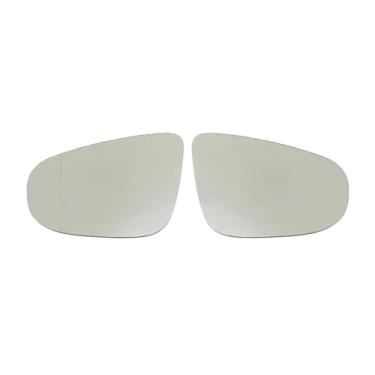 Imagem de Compatível com vw 13 bora golf 6 passat condução touran lente espelho retrovisor superfície de vidro aquecido(A pair)