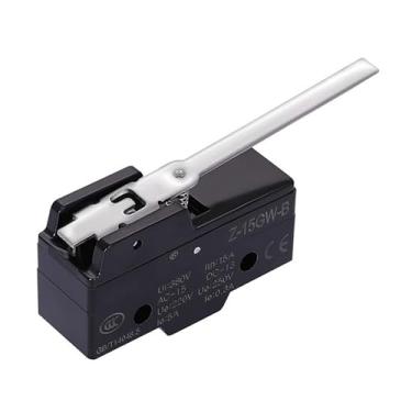 Imagem de 1 peça Z-15GW-B LXW5-11G1 TM-1703 Alavanca de dobradiça longa SPDT Interruptor de limite básico Microswitch 15A 250V DWBPGVUN