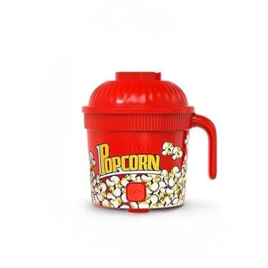 Imagem de Pipoqueira Elétrica Portátil Ar Quente 3 Minutos Sem Óleo 220V - Prática para Casa, Festa e Aniversário, Econômica e Segura, Fácil de Usar e Limpar