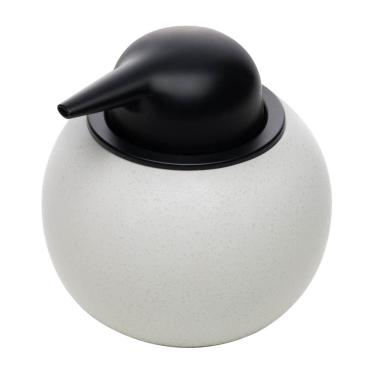 Imagem de Porta Sabonete Líquido de Cerâmica Granada Branco 350ml Wolff