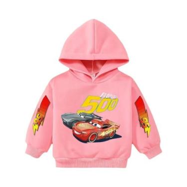 Imagem de Moletom Infantil Clássico Anime Car Story Para Meninos E Meninas De 3 