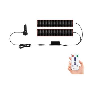 Imagem de Painel De LED Com Efeito Olho Do Diabo Para Caminhões, Controle Remoto