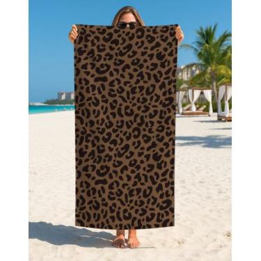 Imagem de Toalha Banho E Praia Estampa Abstrata Moderna Macia Confort - Use Thuc