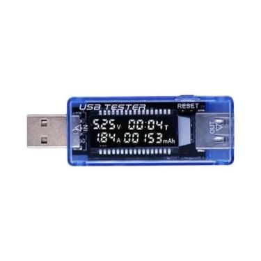 Imagem de Voltímetro USB 3 Em 1: Testador De Corrente E Capacidade Digital DC Pa