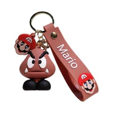 Imagem de Conjunto De Chaveiros De Anime Com 19 Estilos: Mario Bros, Luigi, Toad