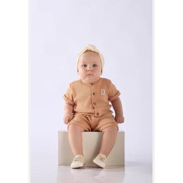 Imagem de Macaquinho Unissex Bebê em Ribana Up Baby-Unissex