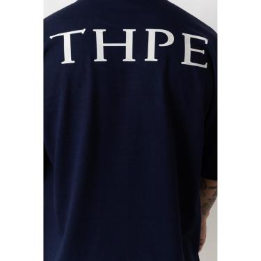 Imagem de Camiseta Oversized Gola Alta Classic Marinho-Unissex