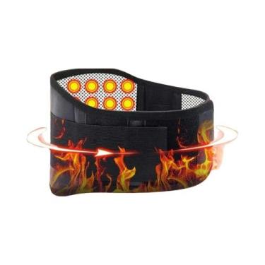 Imagem de Cinto De Terapia Magnética Ajustável Com Turmalina E Autoaquecimento P