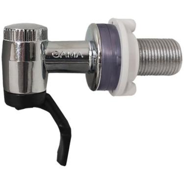 Imagem de Torneira Para Suporte e Filtro de Barro Cromada - Gama