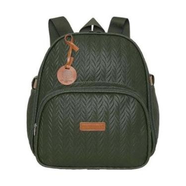 Imagem de Mochila de Maternidade Pirulitando Baby Refúgio Verde-Masculino