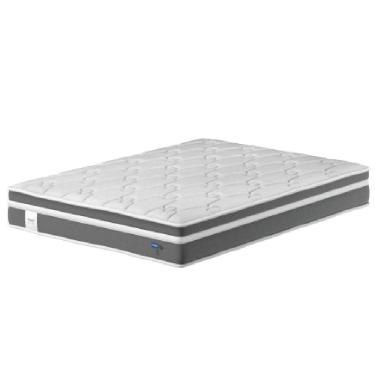 Imagem de Colchão Casal Molas Ensacadas Euro In Up 138x188x26cm Cinza-branco Probel Cinza - Branco