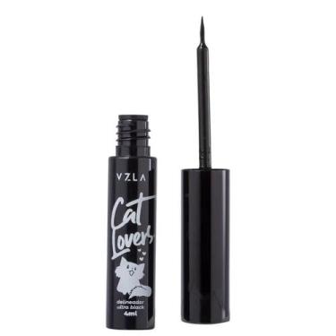 Imagem de Vizzela Delineador Líquido Cat Lovers Ultra Black - Vizzela Cosméticos