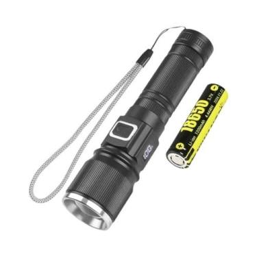 Imagem de Lanterna LED a Laser Branca De Alta Potência Com Zoom De Longo Alcance