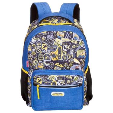 Imagem de Mochila Sestini Minions M Plustween Escolar Grande Amarelo-Unissex
