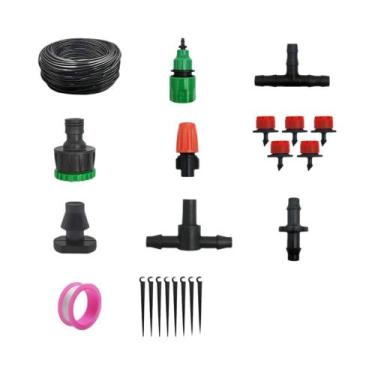 Imagem de Sistema De Irrigação Por Gotejamento Para Economia De Água, Kit De Reg