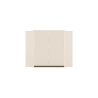 Imagem de Armário Aéreo De Cozinha Canto Oblíquo 2 Portas Connect Henn Off White