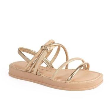Imagem de Sandália Dakota Flatform Metalizada Feminina Y9392-Feminino