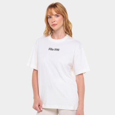 Imagem de Camiseta Fila Over Union 1911 Feminina-Feminino