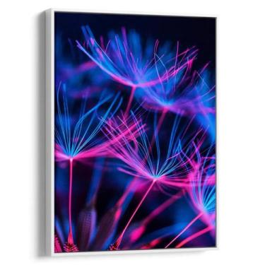 Imagem de Quadro Dente de Leão em Luzes Cósmicas Vibrantes - Mioquadros, 120x80 