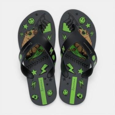 Imagem de Chinelo Ipanema Deck City Masculino Infantil Capivara Cinza-Masculino