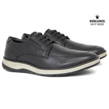Imagem de Sapato Social Ferracini 24h Fluence com Cadaço Couro 5546-559-Masculino